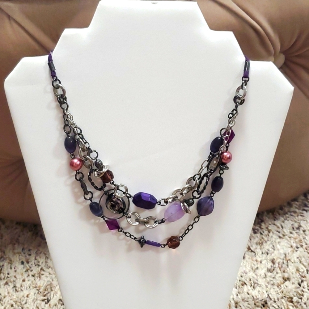 Lia Sophia Beaded Necklace